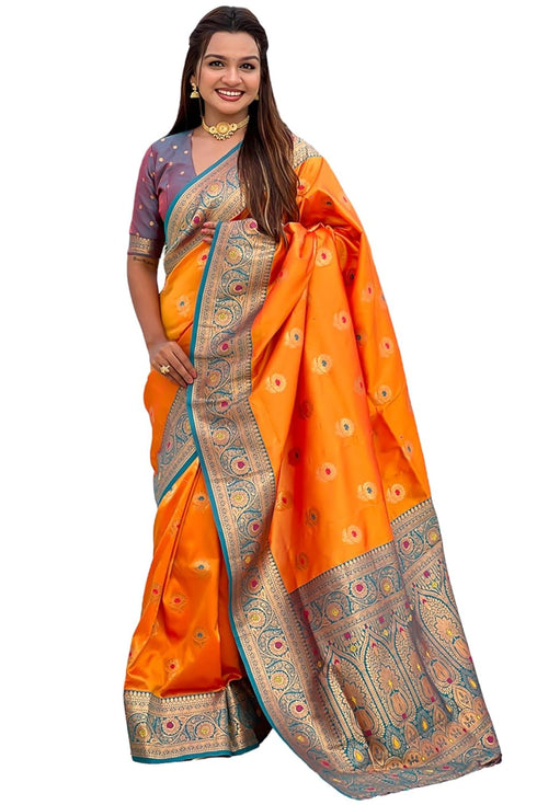 Vasthrlay Kanjivaram Unstitched Blouse Ethnic Wear