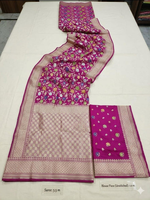 Vasthrlay Meenakari Banarasi Multicolour