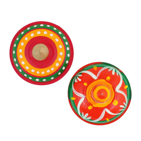 Wooden Kumkum Box Sindoor Dani - Dibbi