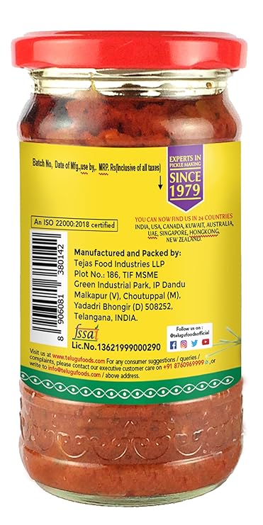 Telugu Foods Mango Avakaya Pickle