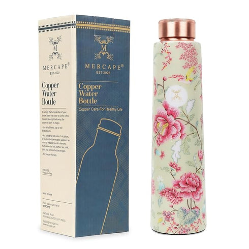 MERCAPE® - 100% Pure Copper Water Bottle