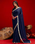 Vasthrlay Womens Unstitched Blouse Red Saree