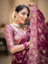 Vasthrlay Kanjivaram Unstitched Saree