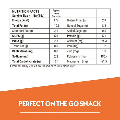 Happilo Choco Almonds Healthy Dry Fruit Bar