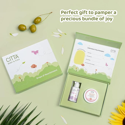 CITTA Nourishing Baby Massage oil & Moisturizing Baby Balm
