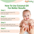 OYO BABY Massage Oil 100% Pure & Natural Coconut Baby Oil