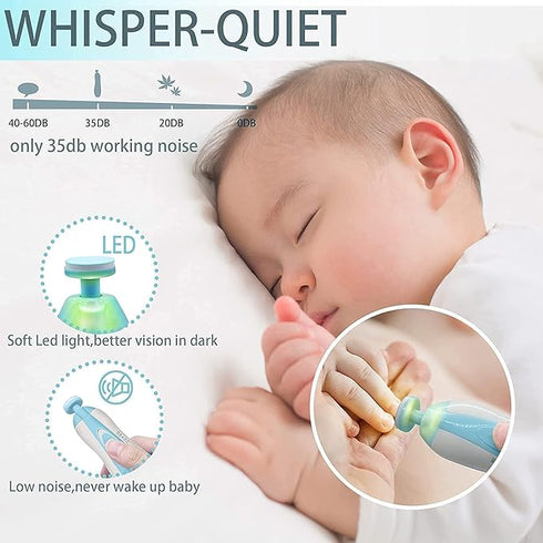 RAMNJI Electric Nail File Drill for Baby