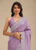 Vasthrlay Elegant Vichitra Embroidered Border