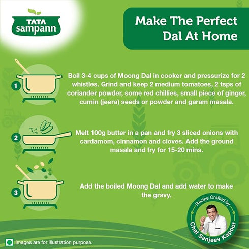 Tata Sampann Unpolished Moong Dal (Split)