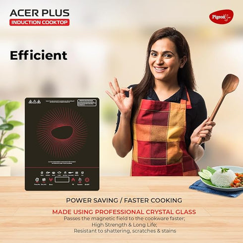 Pigeon By Stovekraft 14429 Acer Plus 1800 Watt Induction Cooktop
