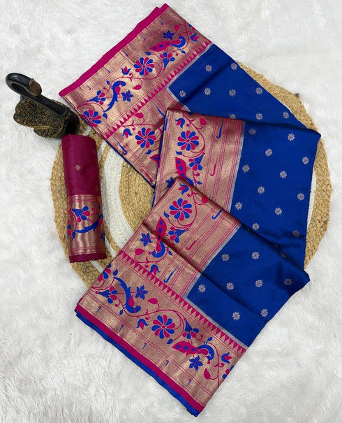 Vasthrlay Paithani Kanjivaram Beautiful