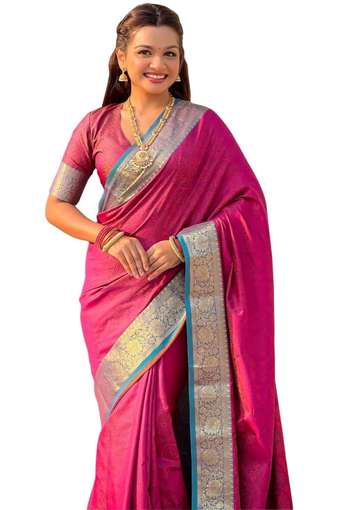 Vasthrlay Kanjivaram Handloom Blouse Ethnic Wear