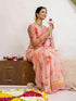 Vasthrlay Printed White1 White Saree