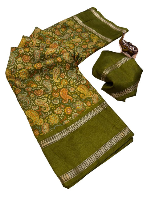 Vasthrlay Kalamkari Tussar Saree