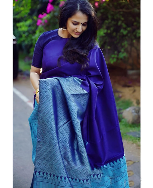 Vasthrlay Banarasi Festive Unstitched Saree