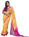Vasthrlay Chanderi Printed Unstitched Blue Saree