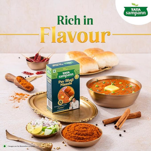 Tata Sampann Pav Bhaji Masala with Natural Oils