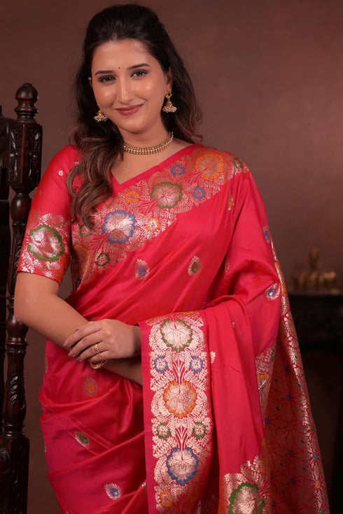 Vasthrlay Kanjivaram Unstitched Blouse Ethnic Wear