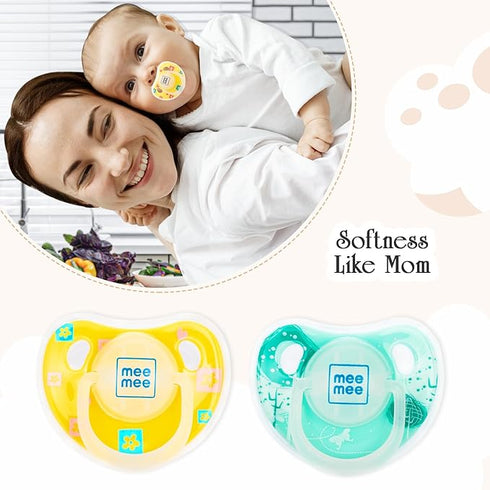 Mee Mee Baby Silicone Pacifier | Orthodontic Nipple