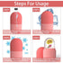 Finalize 3D Manual Roller Face Body Massager With ice roller for face
