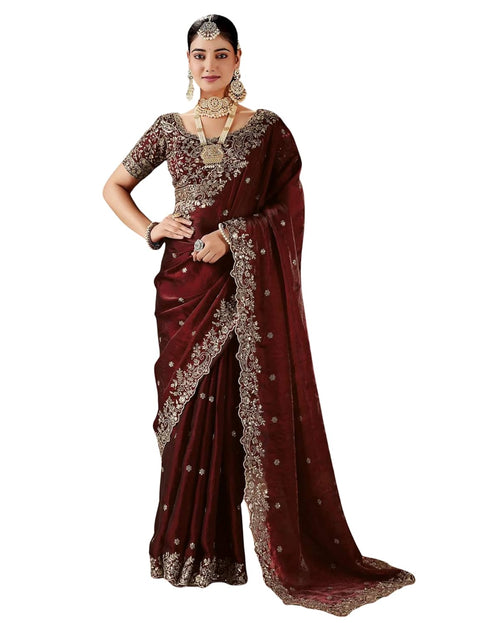 Vasthrlay Embroidered Traditional Embellished Applique Bollywood