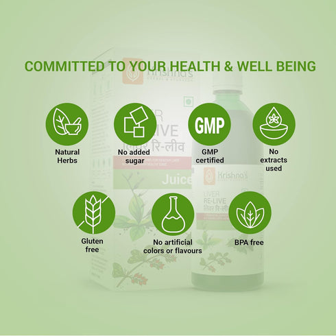 Krishna'S Herbal & Ayurveda Liver Live Juice