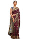 Vasthrlay Weaving Paithani Unstitched Maroon Saree