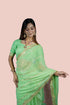 Vasthrlay Embroidery Lightgreen Ethnic Wear