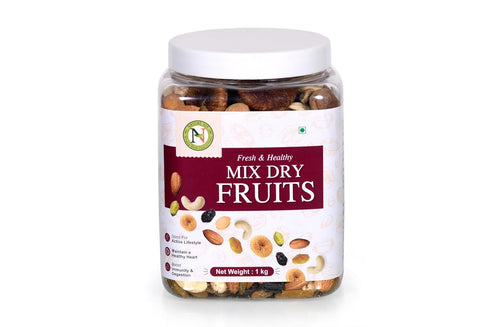 NatureVit Mix Dry Fruits & Nuts Premium Healthy Snack Blend