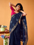 Vasthrlay Bandhani Printed Rama Saree