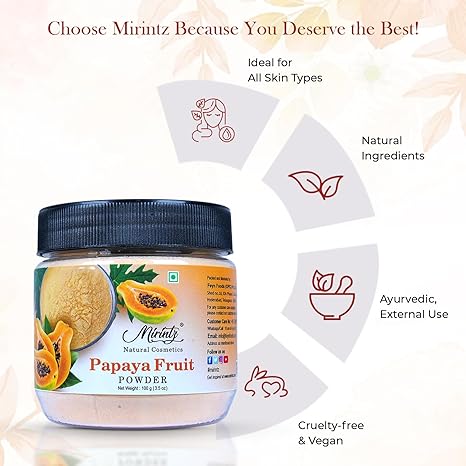 Mirintz 100% Natural Papaya Powder