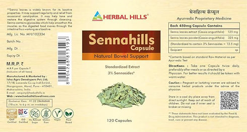 Herbal Hills Ayurveda Sennahills Capsules