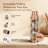 Copper Leak-Proof Meenakari Bottles | 950 ml