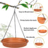 BIRDSHALA Hanging Bird Feeder Brown Set of 2