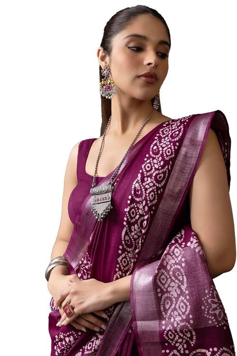 Vasthrlay Linen Sarees Tassels
