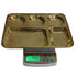 Brass Deep Compartment Dinner Plate