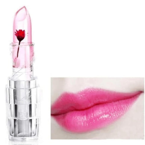 Crystal Jelly Flower Lip Balm