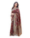 Vasthrlay Banarasi Kanjivaram Az Ys Sirisha Maroon Ethnic Wear