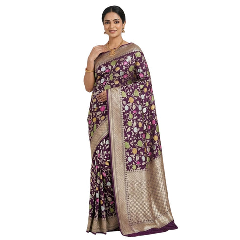 Vasthrlay Meenakari Banarasi Multicolour