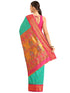 Vasthrlay Paithani Orange Saree