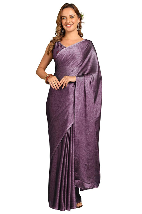 Vasthrlay Fashion Georgette Abstract Dusty Ethnic Wear