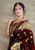 Vasthrlay Banarasi Unstitched Saree