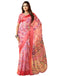Vasthrlay Georgette Printed Unstitched Multicolor Saree