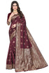 Vasthrlay Maroon Kanchipuram Ethnic Wear