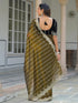 Vasthrlay Sequins Embroidery Turquoise Saree