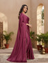 Vasthrlay Wine Saree