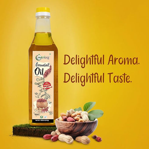 Nutriorg Certified Organic Groundnut Oil