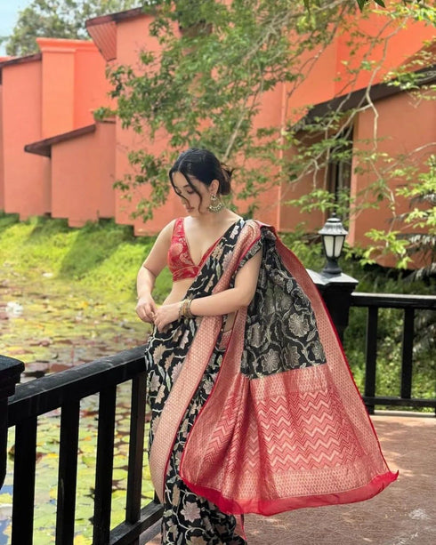 Vasthrlay Kanjivaram Wedding Saree