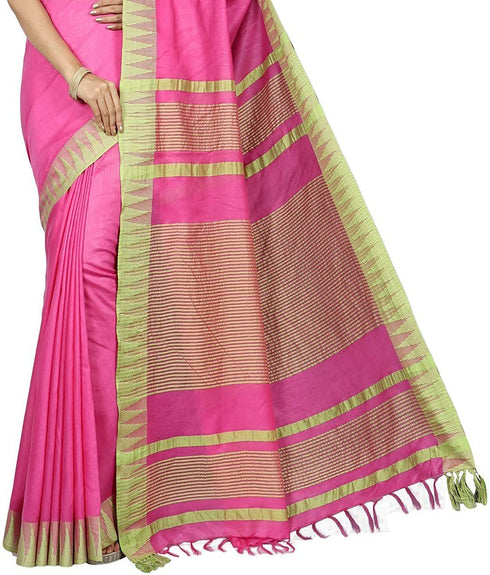 Vasthrlay Handloom Bhagalpuri Blouse Parrot