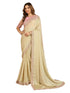 Vasthrlay Embroidery Unstitched Beige Ethnic Wear